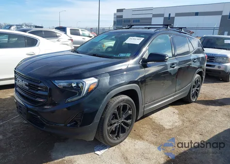 2019 GMC Terrain Slt z USA, uszkodzony, nr VIN 3GKALVEX8KL218308